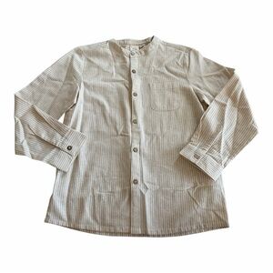 Beet World Striped Button Down Shirt